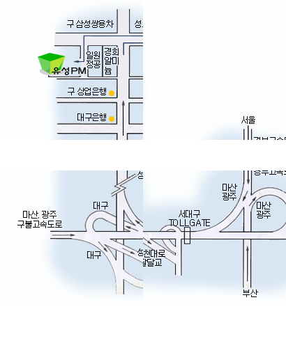 Y&T파워텍 PM사업부 약도