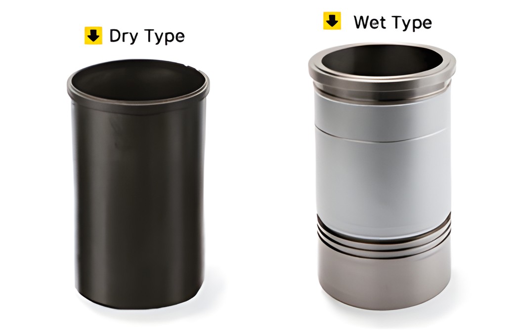 Diesel Engine用 Dry Type, Wet Type
